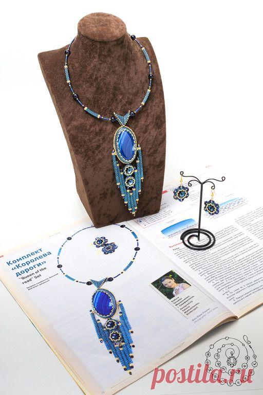 Урок 35: Новогодний Сюрприз - Колье "The Green Goddess" | biser.info - всё о бисере и бисерном творчестве