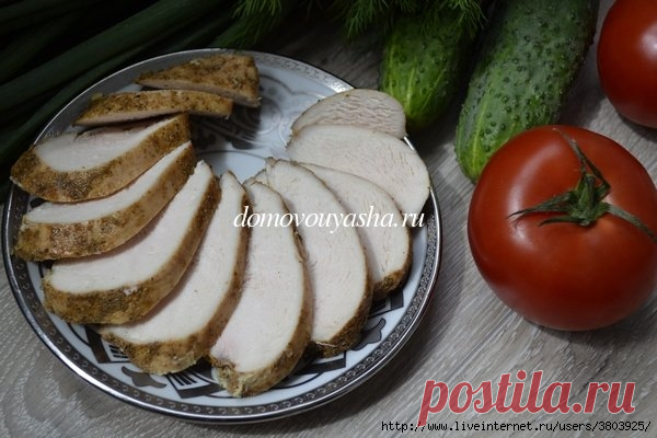 Сочная курица а-ля ветчина или куриные грудки в молоке - по модной технологии ...