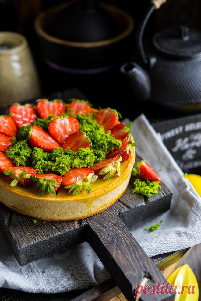 Лимонный тарт с клубникой и фисташками - новое летнее открытие - Andy Chef - блог о еде и путешествиях, пошаговые рецепты, интернет-магазин для кондитеров