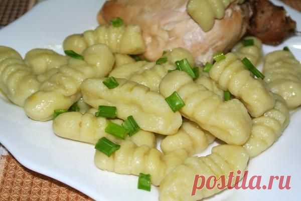 Картофельные ньокки.
