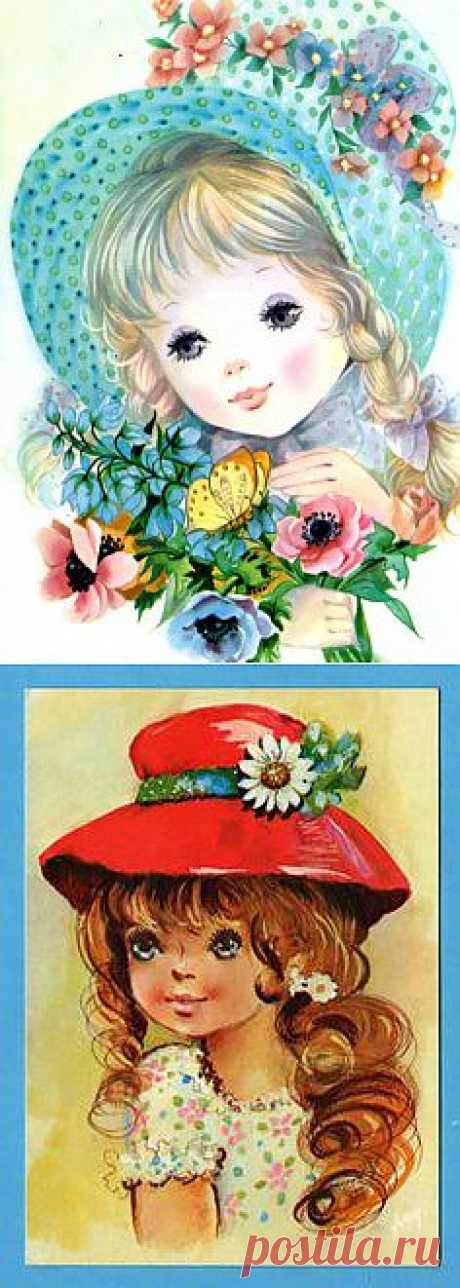 Bonnet girl ♥ღ | ღ♥ Ꮥ Ꮗ e❤e t ♥ღ