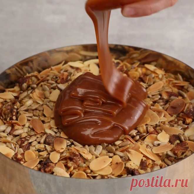 Тыквенный пирог с карамелью
