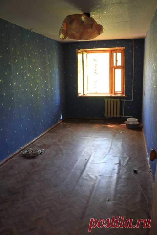 Невероятное преображение комнаты в хрущёвке