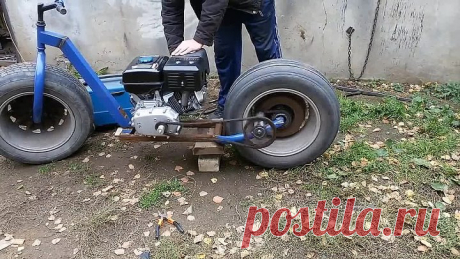 Крутой Super BIKE теперь с мотором.