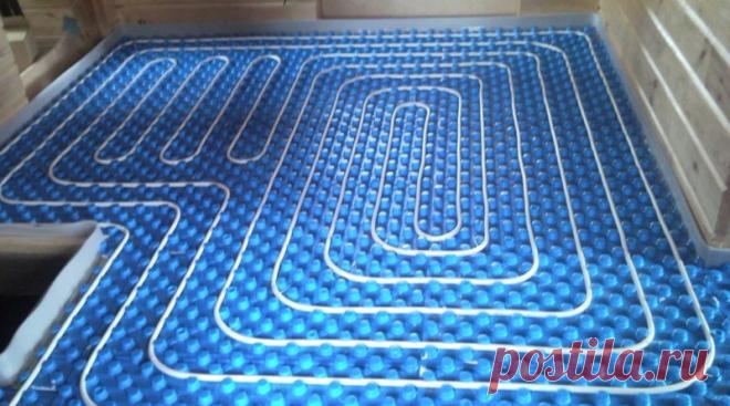 Как сделать тёплый пол в деревянном доме | Журнал 