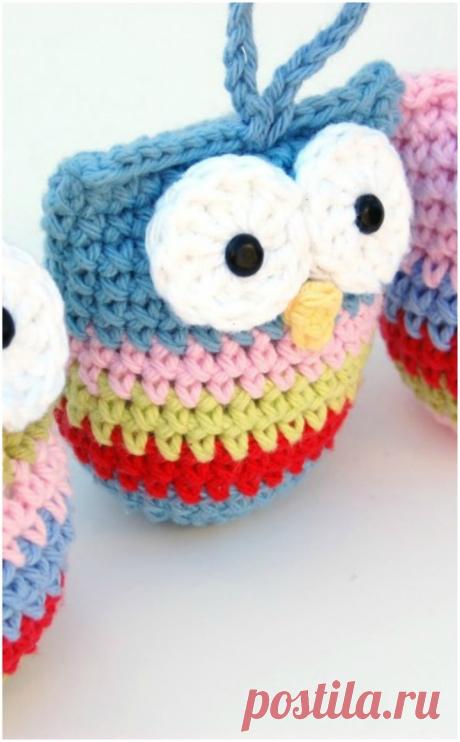 LITTLE CROCHET OWL TOY