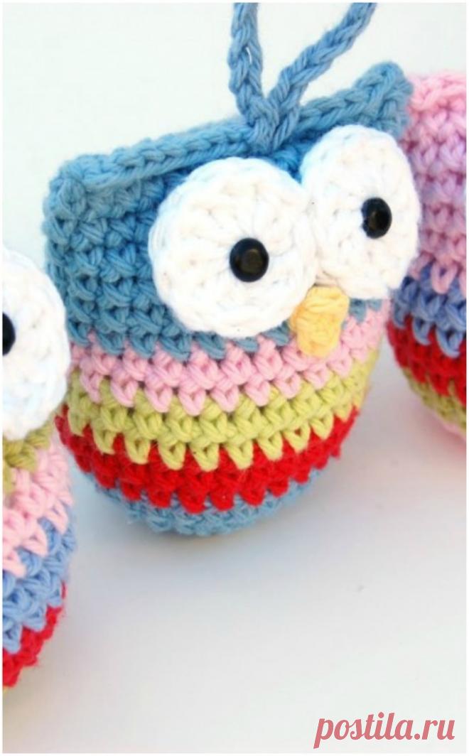 LITTLE CROCHET OWL TOY