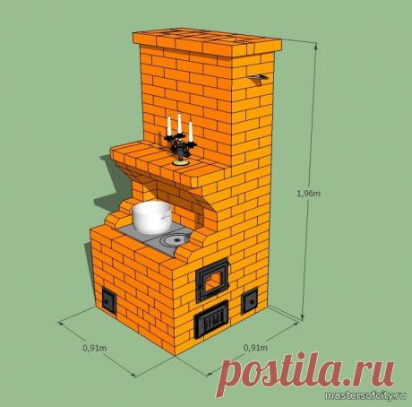 отопительно-варочная печь порядовка - Поиск в Google