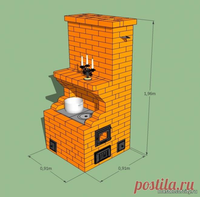 отопительно-варочная печь порядовка - Поиск в Google