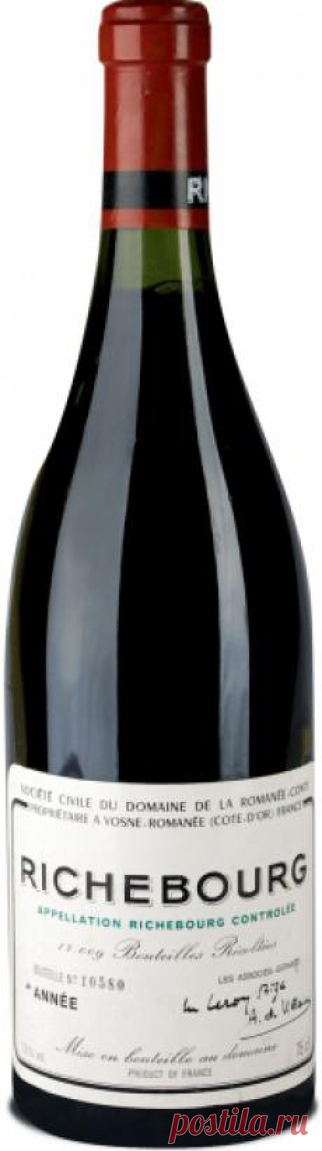 Французское красное сухое вино Richebourg 1959 АОС Domaine de la Romanee-Conti - 	 0,75 л - 298.350 р.