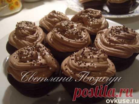 Шоколадные капкейки - Простые рецепты Овкусе.ру