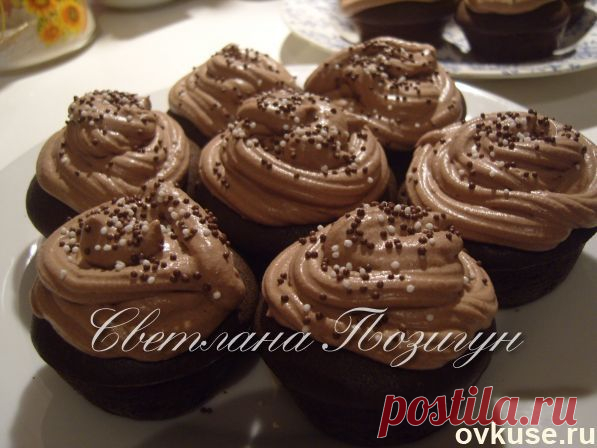 Шоколадные капкейки - Простые рецепты Овкусе.ру