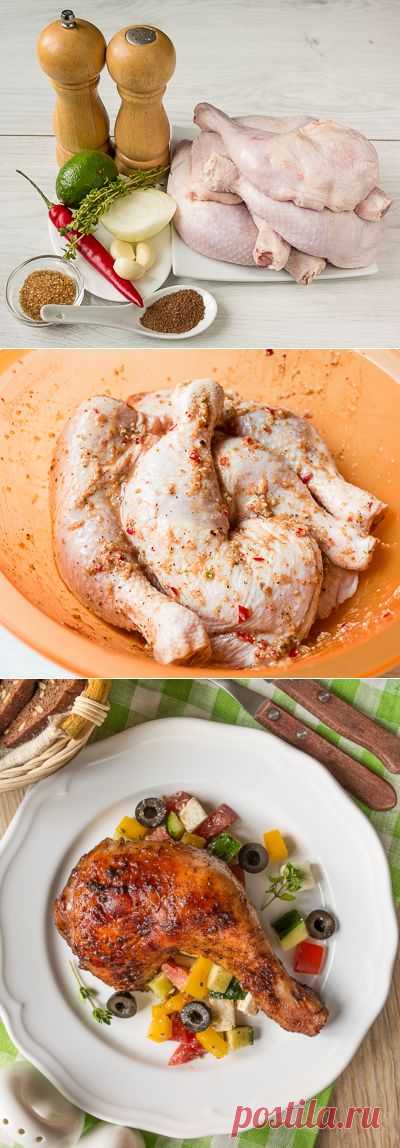Курица джерк — одно из самых популярных блюд на Ямайке — Вкусные рецепты
