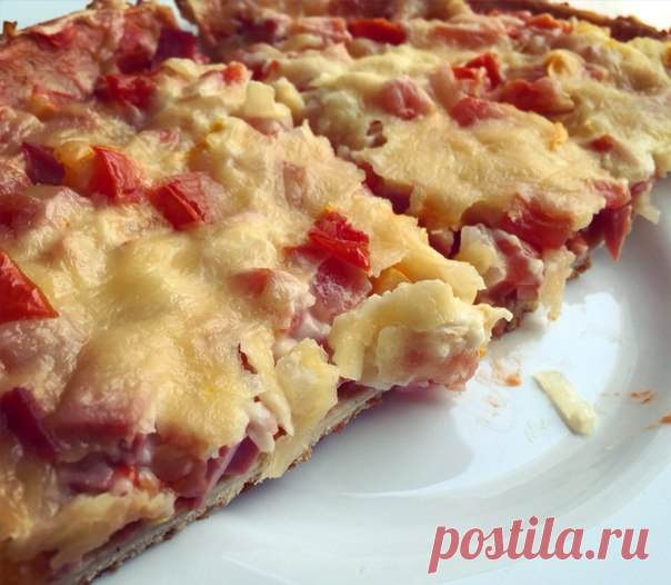 -пицца на сковороде 👈🏻
Без отрубей 👍🏻
Не отличить от настоящей пиццы 🍴