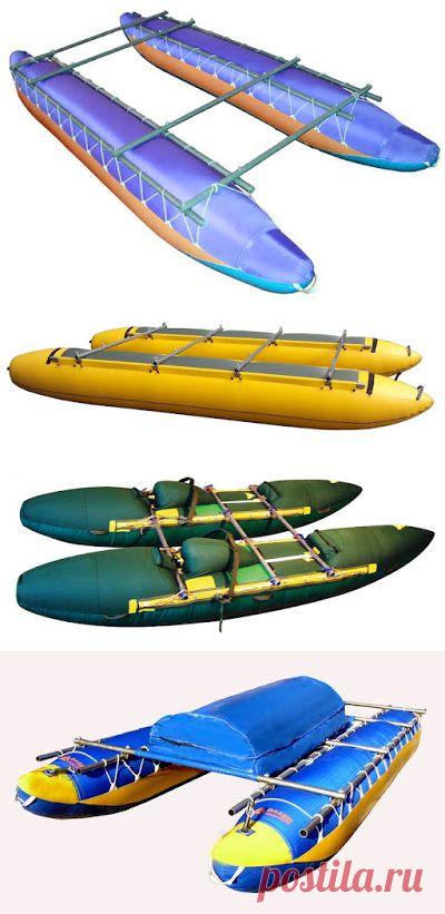 Спортивный туристический катамаран