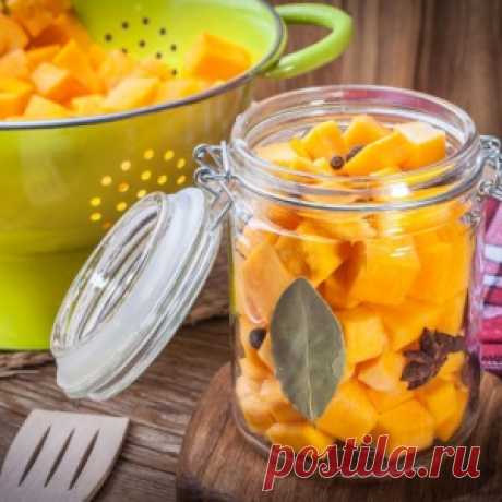 Маринованная тыква — эстонский ананас