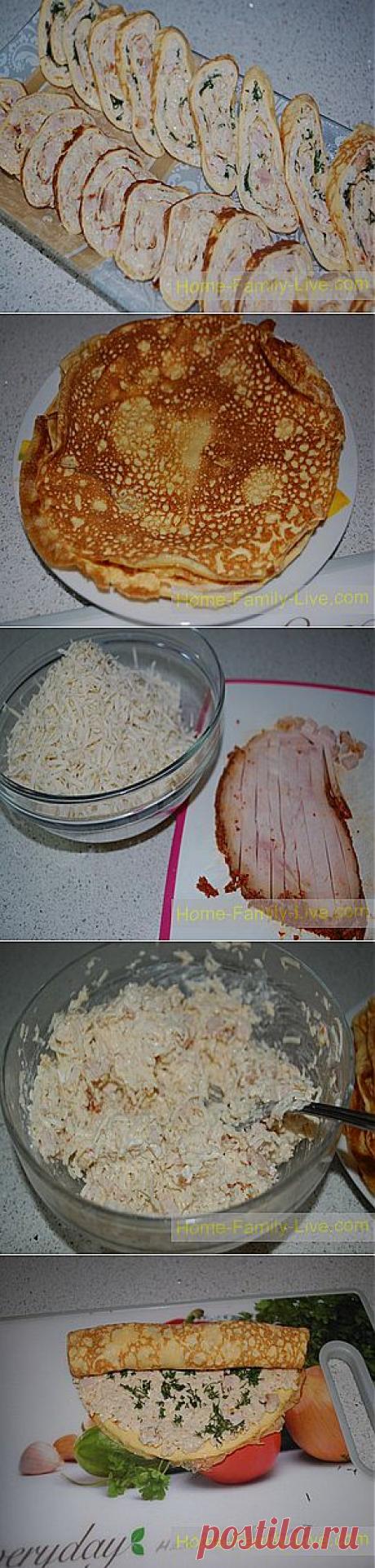 Сырные рулетики - Кулинарные рецепты