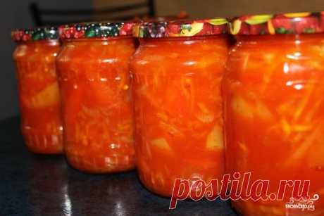 Лечо с фасолью на зиму - пошаговый кулинарный рецепт на Повар.ру
