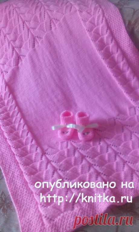 Детские пледы связанные спицами. Работы Аллы Мишенькиной, Вязание для детей