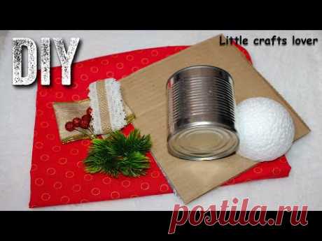 ЗИМНИЕ ПОДЕЛКИ из простых материалов СВОИМИ РУКАМИ. Новогодний декор. DIY Christmas crafts.