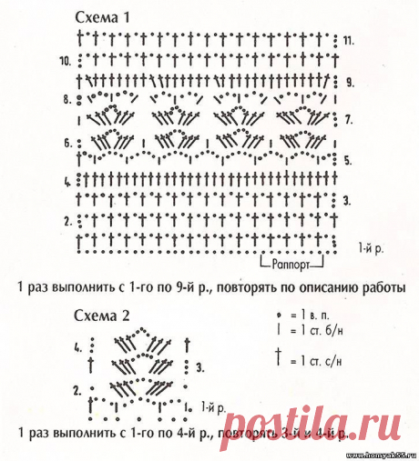 Топ на бретелях крючком