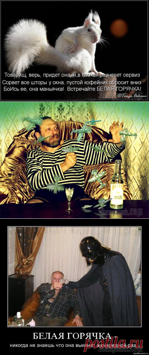 МАТЬ МИРА: О БЕЛОЙ ГОРЯЧКЕ И ЕЕ ПОСЛЕДСТВИЯХ.