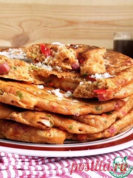 Томатные "пицце-блины" или мини-пицца для лентяек!