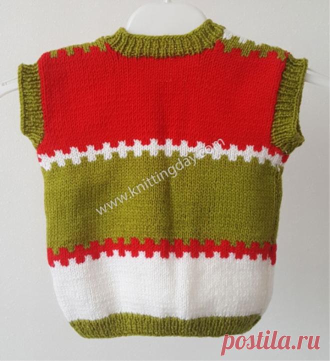 Colorful Baby Sweater Crochet
