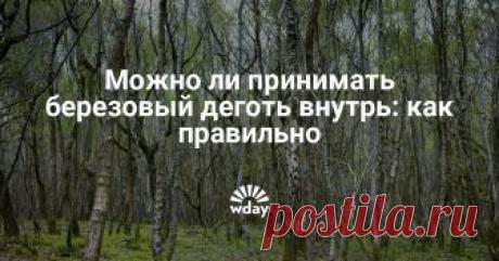 Можно ли принимать березовый деготь внутрь: как правильно Что такое березовый деготь? Можно ли принимать березовый деготь внутрь? Как принимать?