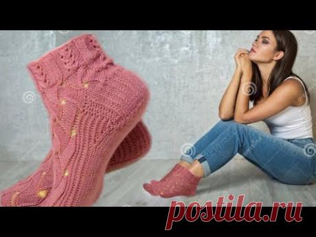 Носочки спицами. Просто.#(2025.)
