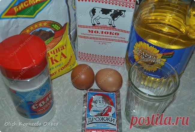 Быстрое, нечерствеющее тесто для пирогов.
=На порцию (15-20 штук) понадобится:
-пакетик сухих дрожжей
-4 ст. ложки сахара
-мука 6 ст. ложек плюс 4 стакана
-1,5 стакана молока
-2 яйца
-щепотка соли
-2/3 стакана подсолнечного масла