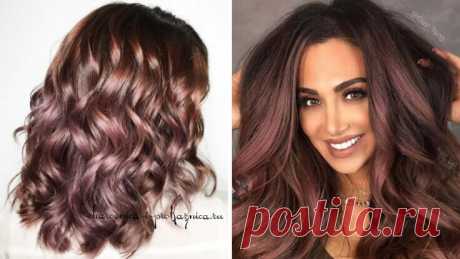 Шоколадно-лиловый оттенок для восхитительных брюнеток, чудесная тенденция в окрашивании, которую стоит попробовать Шоколадная лилия – оттенок для темноволосых девушек. Если на блондинках круто выглядит популярный rose gold, то chocolate mauve — выбор брюнеток и шатенок. В основе — шоколадный тон окрашивания.