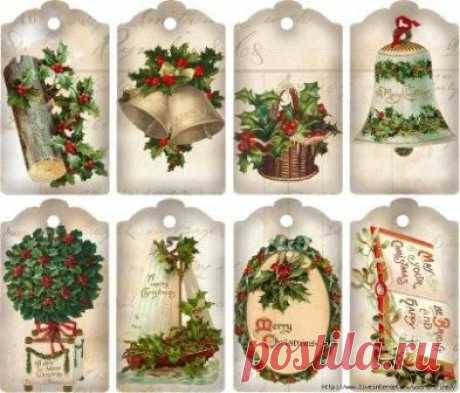 Новогодние бирки | LaChat