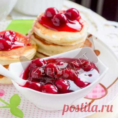 Соус из вишни – Кулинарные рецепты любящей жены