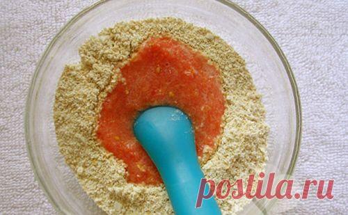 Овсянка и томат - отбеливаем кожу без кремов и без химии