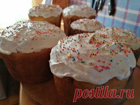 Много лет пеку куличи по рецепту моей мамы. Всегда удачные и очень вкусные. | ВСвете | Яндекс Дзен