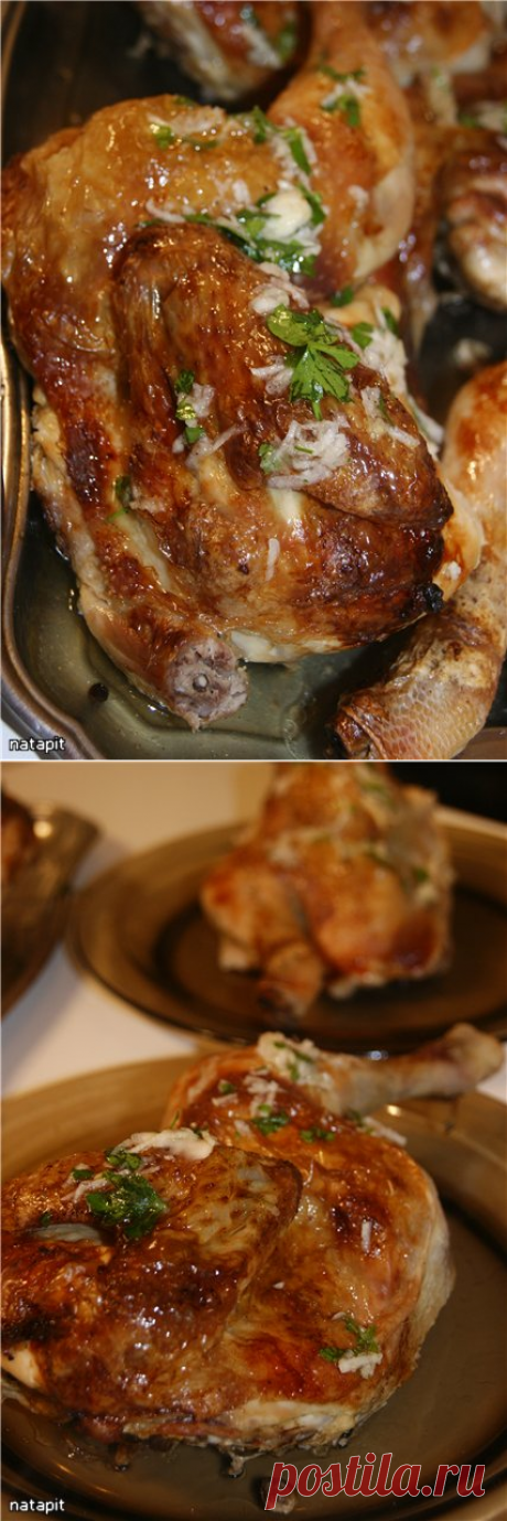 Цыплята с чесночным соусом. рецепт с фотографиями