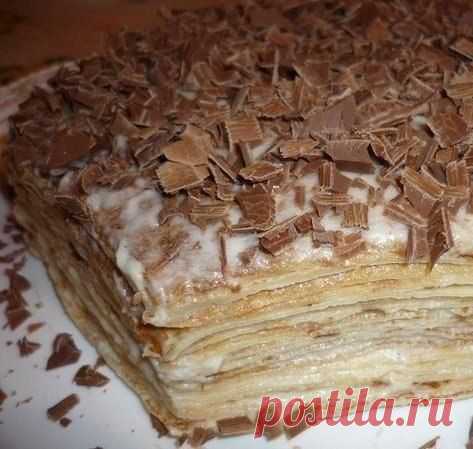 Нежнейший блинный тортик &raquo; Кулинарные рецепты