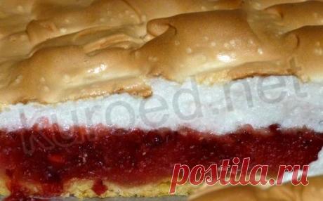 Ленивый клюквенный пирог | Домашняя выпечка