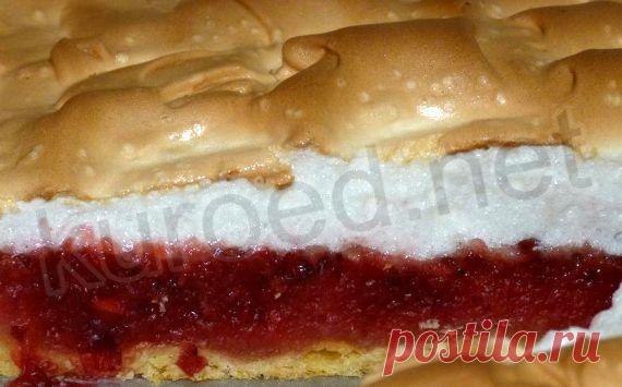 Ленивый клюквенный пирог | Домашняя выпечка