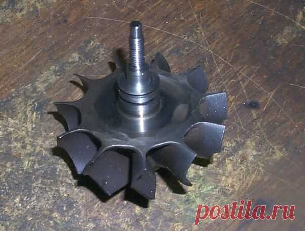 🔧 Колесо компрессора без сквозного отверстия / Только машины