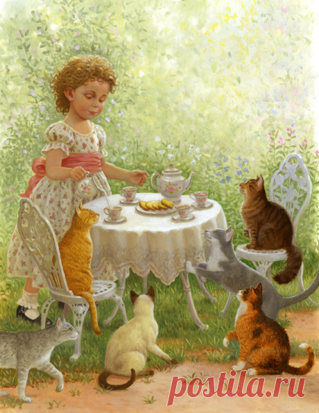 ♥ I LOVED our tea parties ♥ | Cats - Bonding With Their Humans |