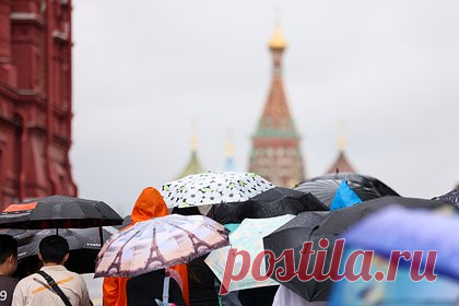 Москвичам пообещали дожди