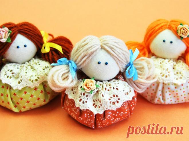Простая кукла-зерновушка своими руками - мастер класс + видео! Простая кукла-зерновушка своими руками делается очень легко и просто! Это самый прекрасный вариант для новичков! Смотрите МК и работа станет еще проще!