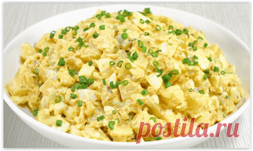 Вкуснейший молодой картофель в пикантном соусе-заправке (полезный рецепт без жарки)!