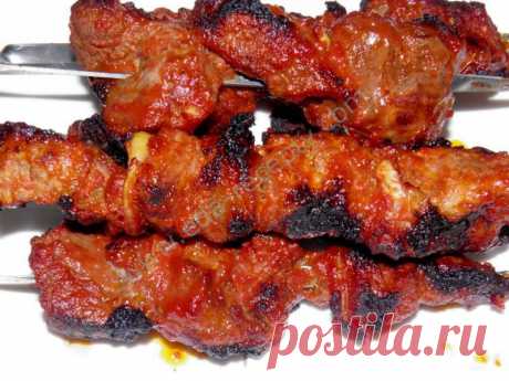 Как приготовить Шашлык томатная паста рецепт с фото
