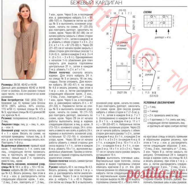 ВЯЗАНЫЙ АНСАМБЛЬ ☼ КАРДИГАН И ПЛАТЬЕ / Всё из мира рукоделия (изучаю и делюсь различными техниками и видами рукоделия)