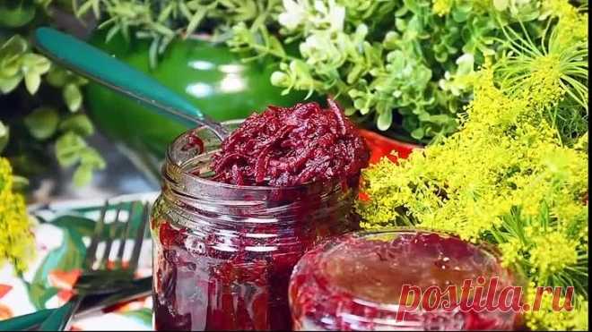 Готовлю 20 БАНОК и еще не хватает! Универсальная ЗАГОТОВКА ИЗ СВЁКЛЫ на Зиму: в салаты, в борщ и т.д