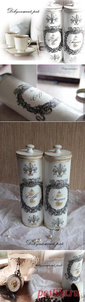 Переделываем тубы "Принглс" в баночку для хранения кофе - Ярмарка Мастеров - ручная работа, handmade