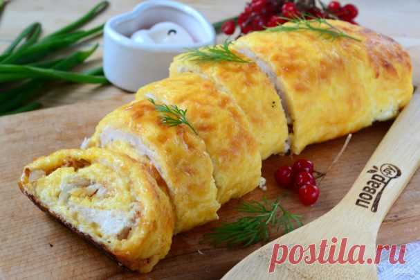Куриный рулет в домашних условиях - пошаговый рецепт с фото на Повар.ру